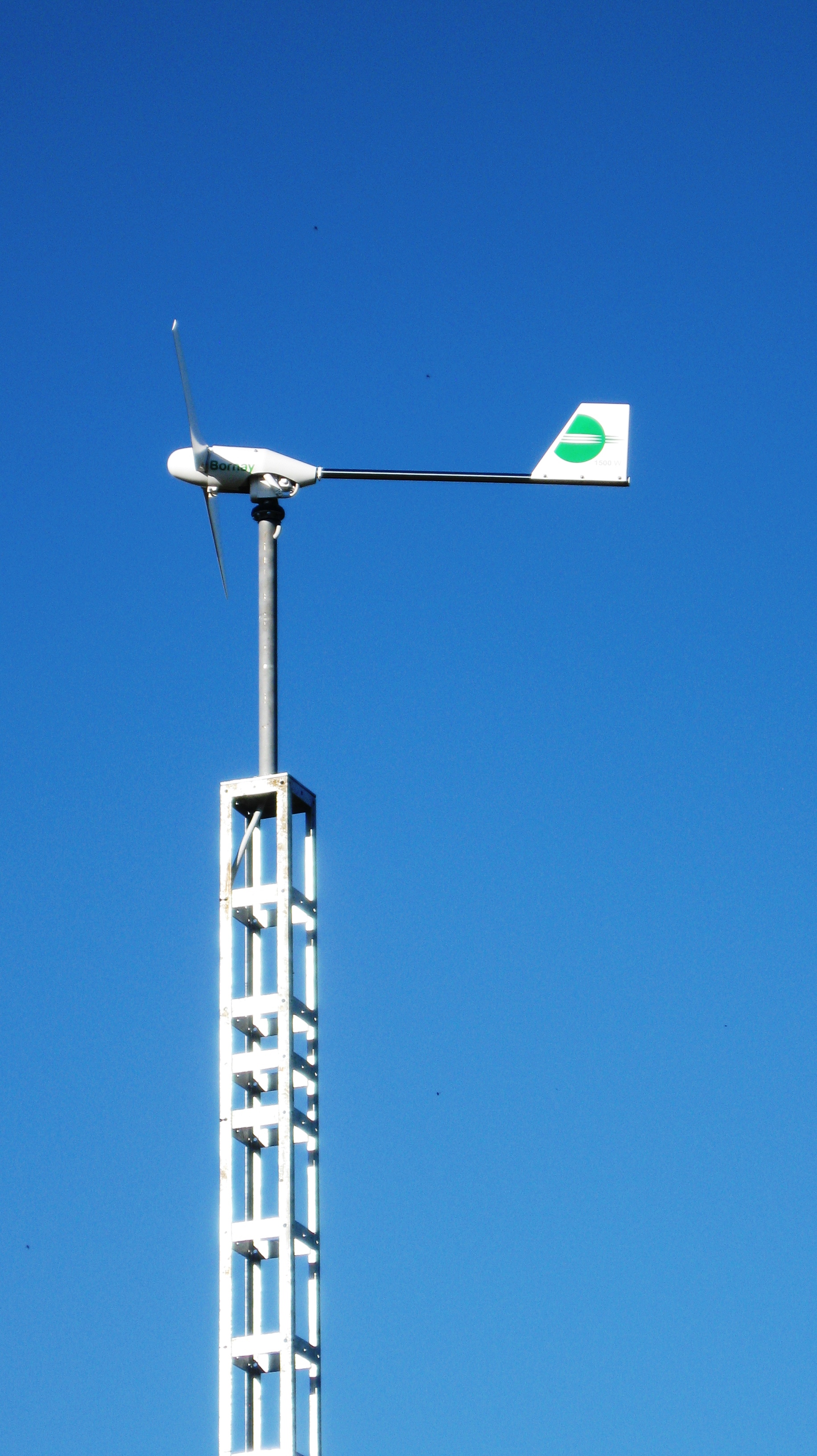 Turm/Gittermast für Windrad 12m hoch Windgenerator alleinstehend 