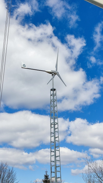 Bornay Wind 13+ mit Regler und Mast