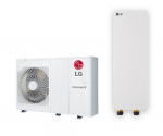LG THERMA V R32 Monobloc S Luft/Wasser-Wärmepumpe 7 kW Set